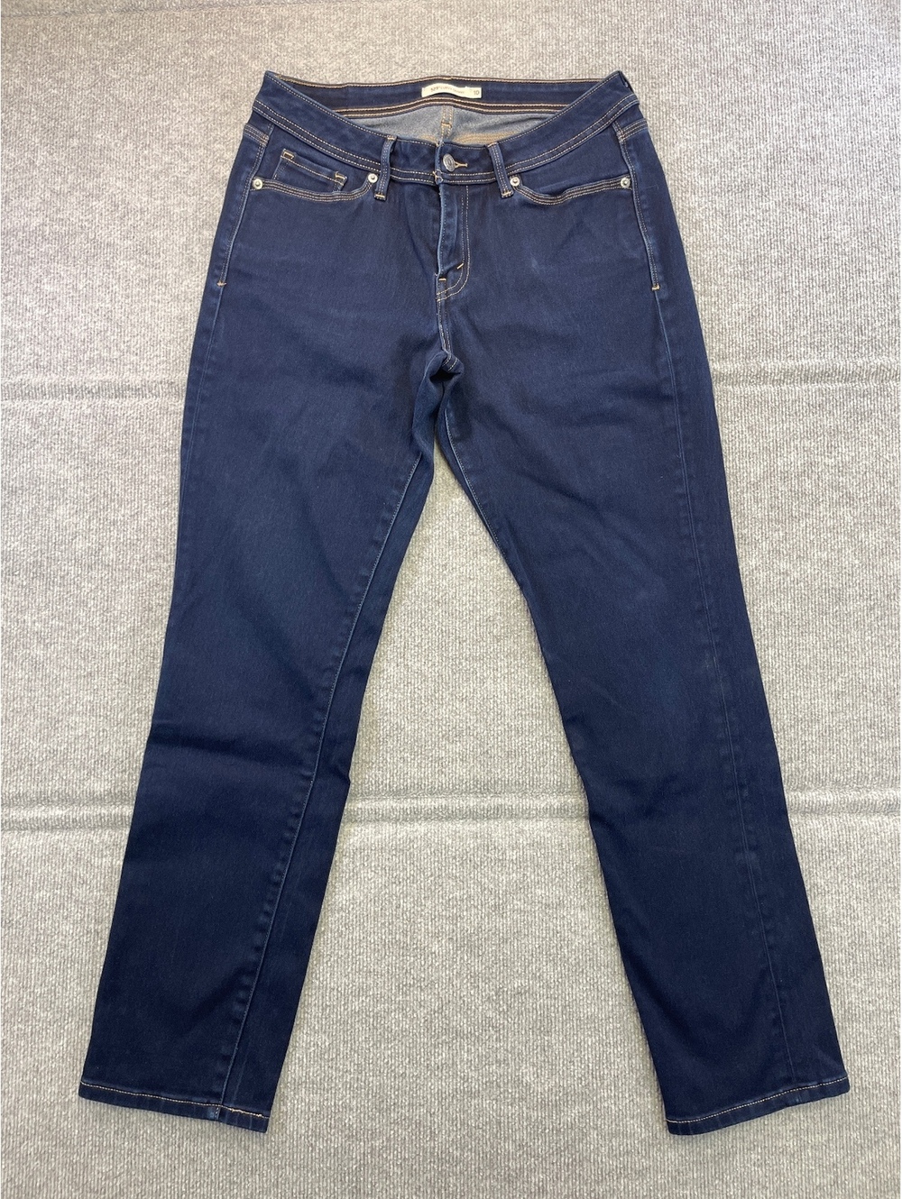 Levis 529 Curvy Skinny Jeans Womens Size 10 Medium Dark Wash Denim Stretch